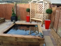 Raised bed pond